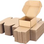 PHAREGE 7x5x2 inch Shipping Boxes 50 Pack, Brown Cardboard Gift Boxes with Lids for Wrapping Giving Women Men Presents, Small Corrugated Mailer Boxes for Packaging Mailing Small Business